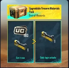 UPGRADABLE FIREARM MATERIAL PACK